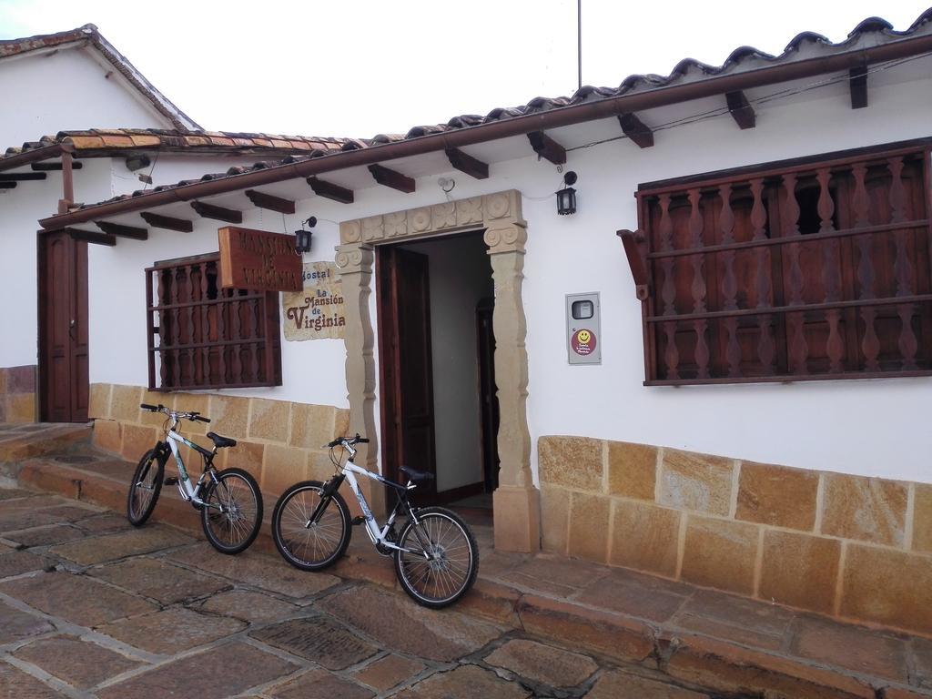 Hostal La Mansion De Virginia Barichara Esterno foto