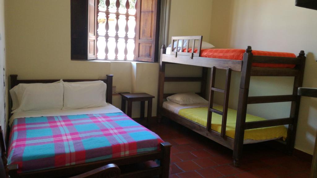 Hostal La Mansion De Virginia Barichara Esterno foto