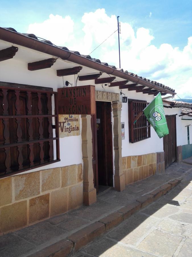 Hostal La Mansion De Virginia Barichara Esterno foto