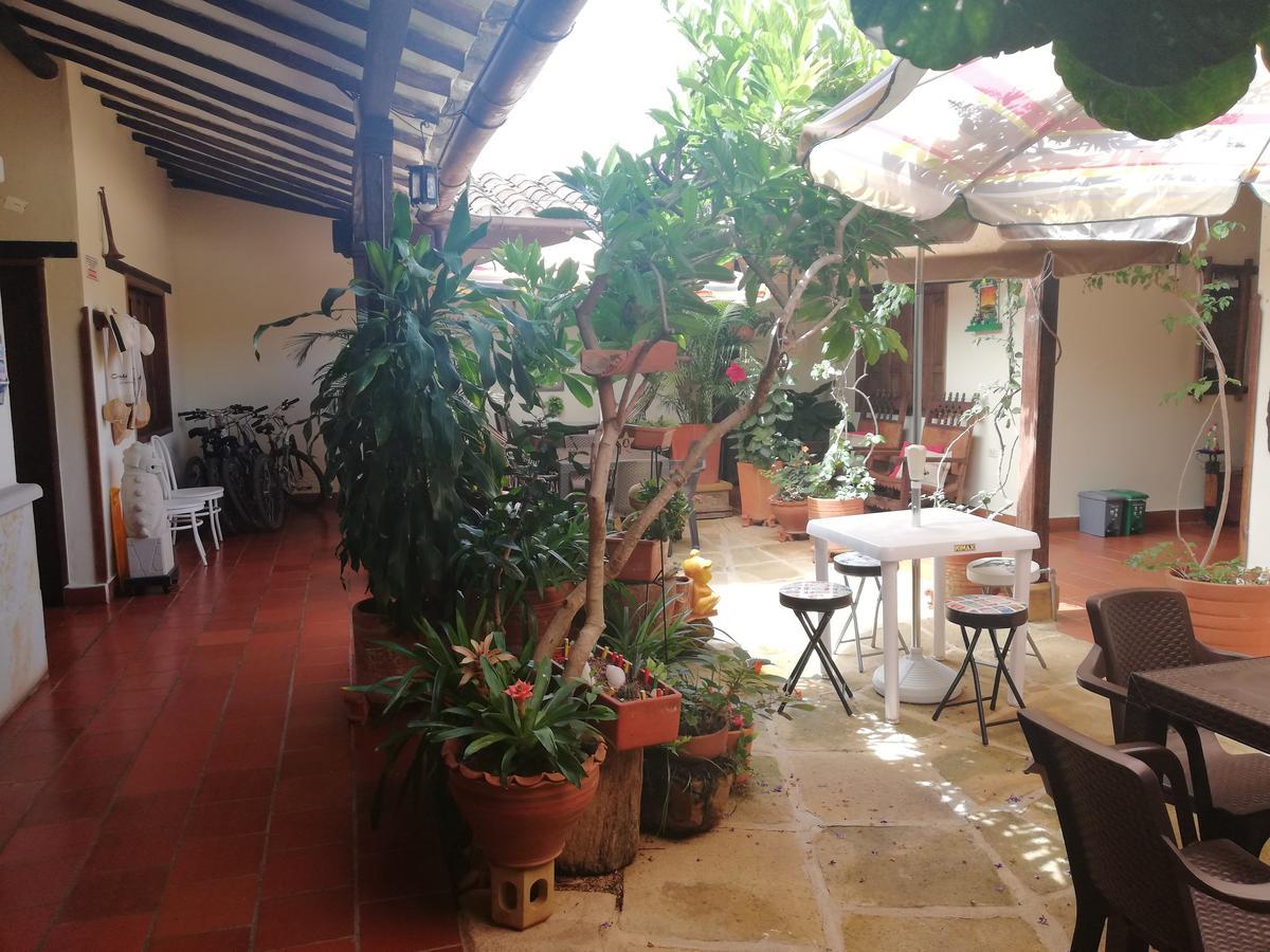 Hostal La Mansion De Virginia Barichara Esterno foto