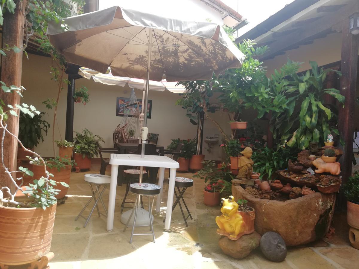 Hostal La Mansion De Virginia Barichara Esterno foto