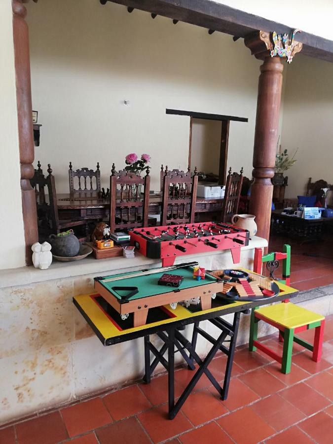 Hostal La Mansion De Virginia Barichara Esterno foto